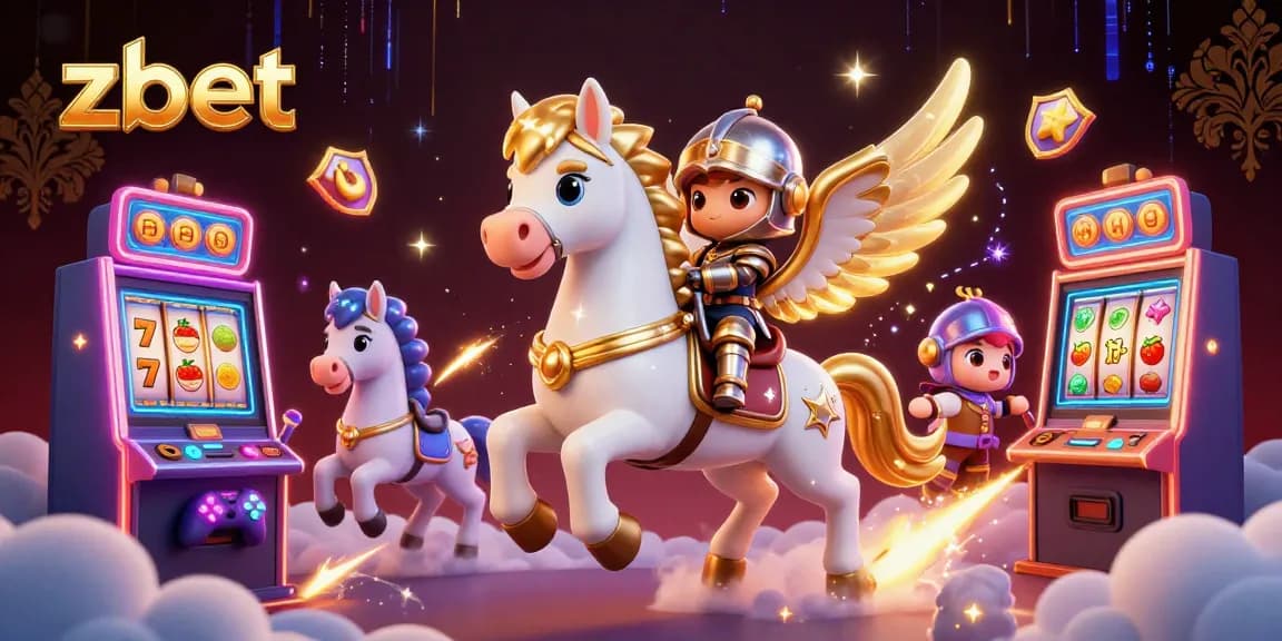 Spin the reels of zbet's vibrant slots with exciting 3D characters and glowing machines!
