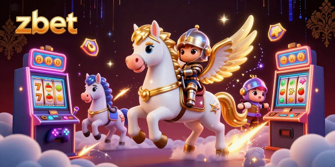 Spin the reels of zbet's vibrant slots with exciting 3D characters and glowing machines!