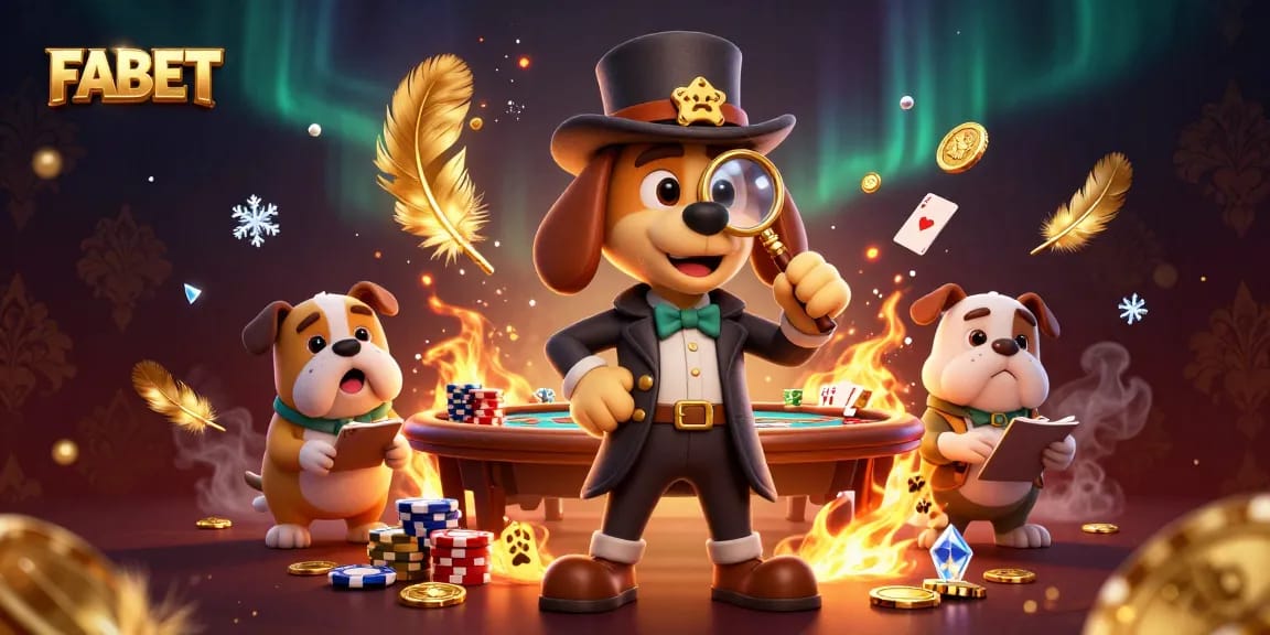 Join the FABET adventure with a detective and companion exploring gambling treasures