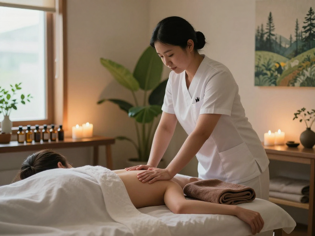 Experience the healing power of 강북출장마사지 in a tranquil spa setting