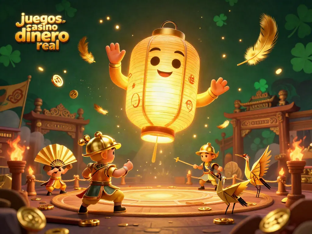 juegos de casino dinero real en un ambiente vibrante con personajes y elementos dinámicos