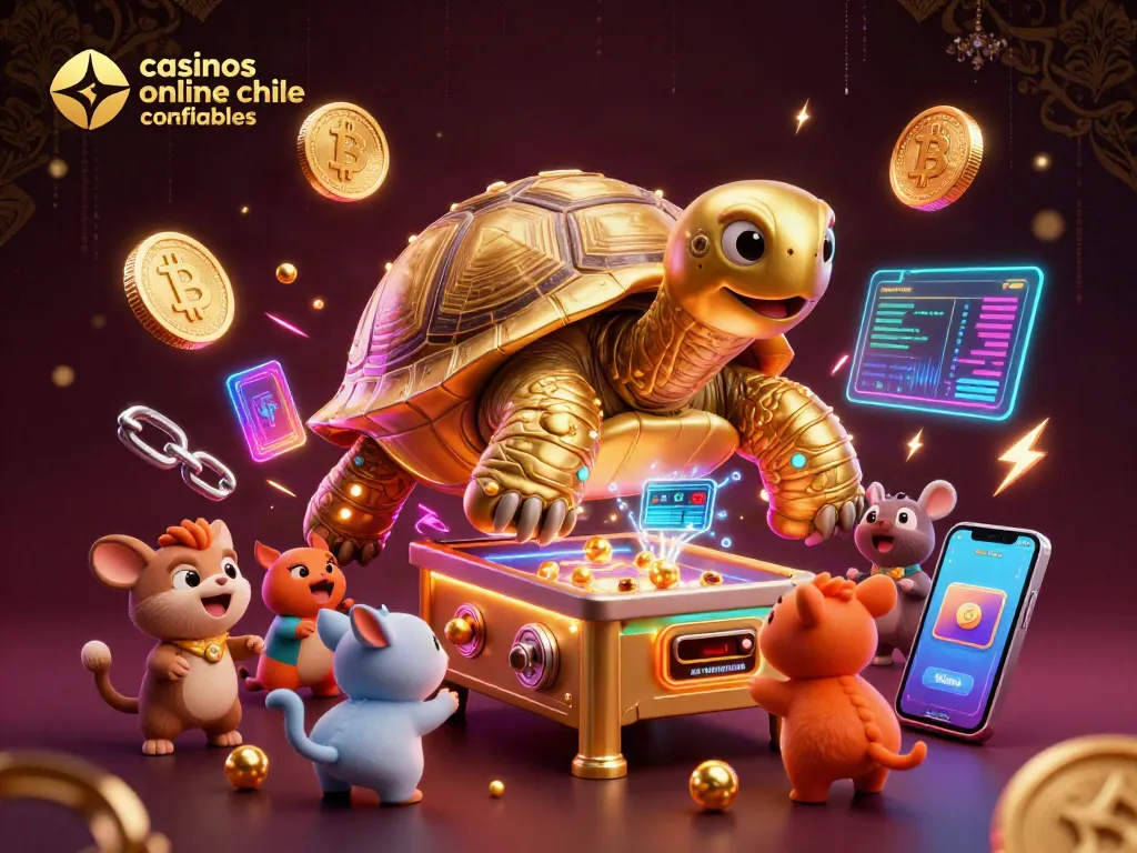 Disfruta de los casinos online confiables en Chile con la tortuga mecánica y juegos emocionantes.