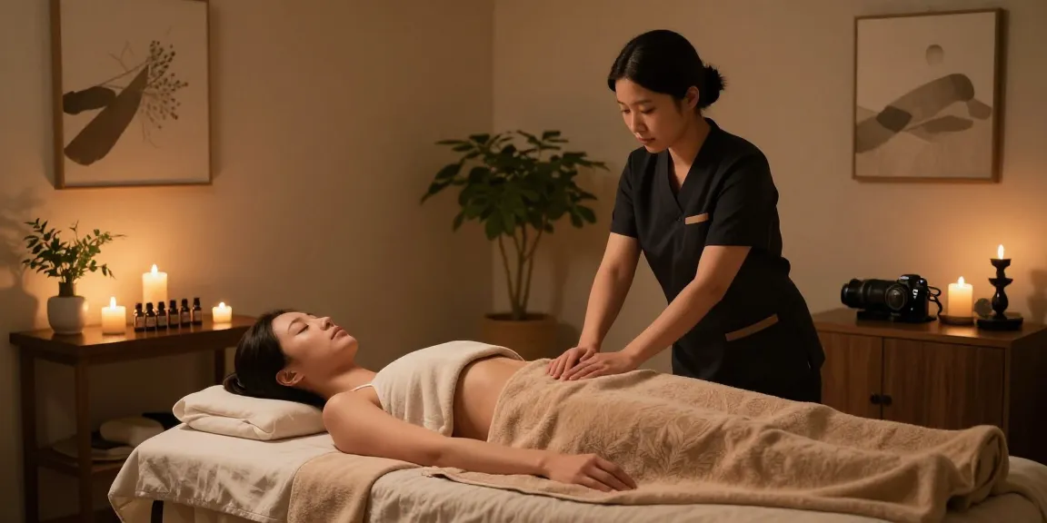 Experience calming 강서구출장마사지 in a serene wellness spa with peaceful ambiance and professional therapist.