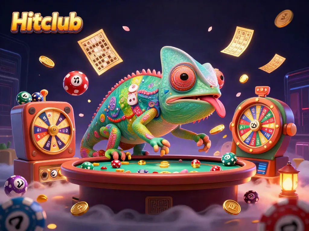 Hitclub connects players to exciting casino experiences with golden coins and vibrant game elements